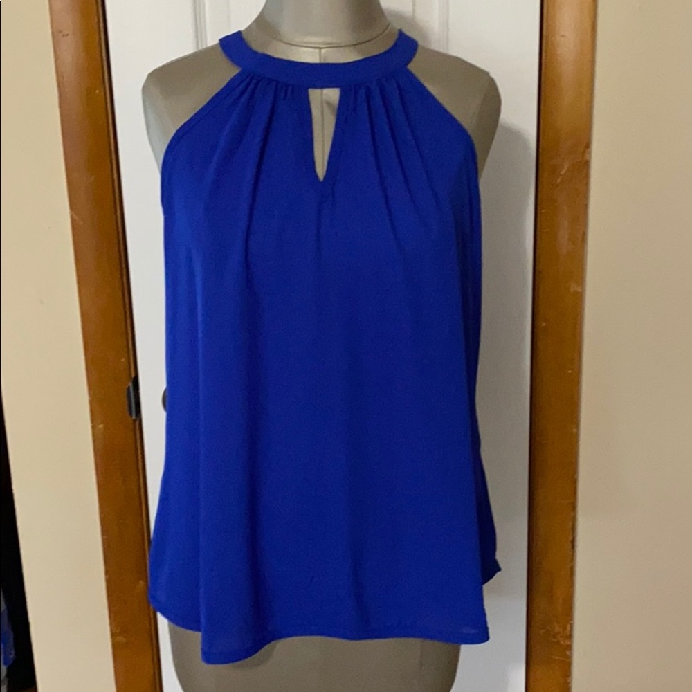 Vibrant blue tank top